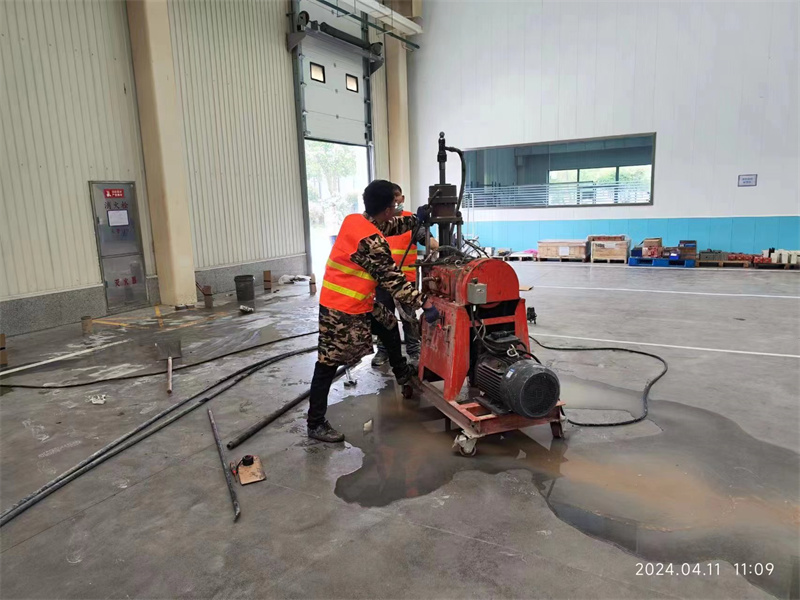 沁县厂房地面下沉塌陷注浆加固施工